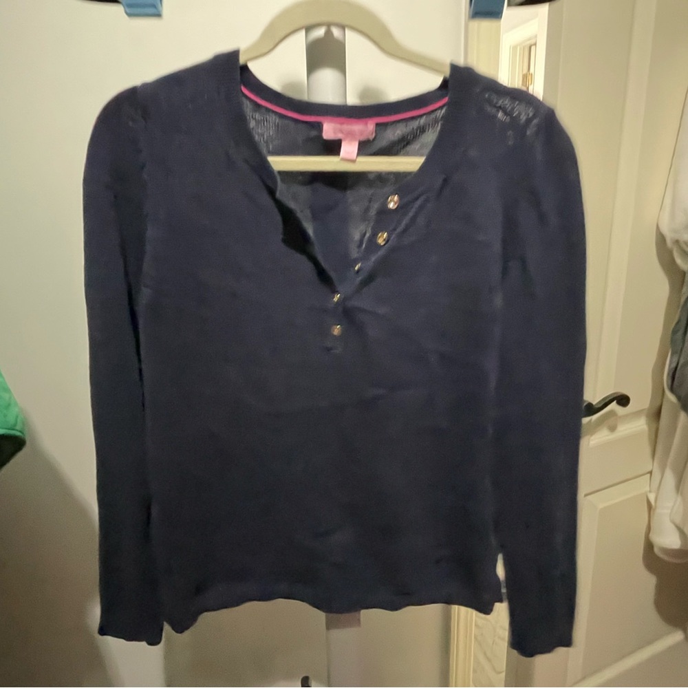 UC Lilly Pulitzer Navy Sweater